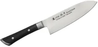 Noże kuchenne - Satake Kuchenny nóż japoński Santoku Satake Hiroki 17cm 803-434 - miniaturka - grafika 1