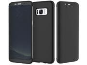 Etui i futerały do telefonów - Rock Rock Etui rock dr v z interaktywną klapką Galaxy S8+ Plus czarne 25978-uniw - miniaturka - grafika 1