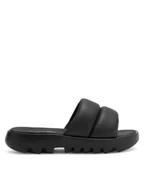 Klapki i japonki damskie - Reebok Klapki Cardi Slide HP2217 Czarny - miniaturka - grafika 1