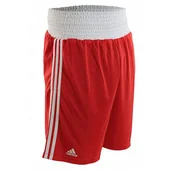 Rękawice bokserskie - Szorty bokserskie Adidas AIBA Czerwony/Biały - Rozmiar: XL - miniaturka - grafika 1
