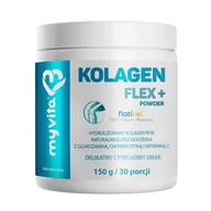 Stawy, mięśnie, kości - MyVita Kolagen Flex+, smak cytrusowy, 150 g - miniaturka - grafika 1