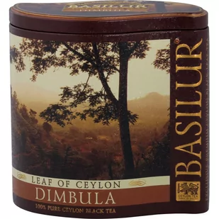 Basilur DIMBULA czarna herbata CEJLOŃSKA liść puszka - 100 g - Herbata - miniaturka - grafika 1