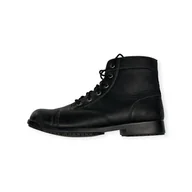 Botki damskie - Niskie botki damskie sznurowane TredSafe 41 - miniaturka - grafika 1