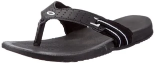 Oakley Damskie japonki Twist, czarny - Czarny Black White 022-40 EU - Klapki i japonki damskie - miniaturka - grafika 1