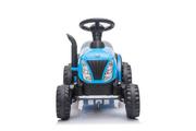 Pojazdy elektryczne dla dzieci - LEAN CARS Traktor Na Akumulator z Przyczepą A009 Niebieski 9331 - miniaturka - grafika 1