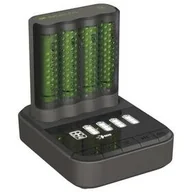 Ładowarki i akumulatory - Ładowarka GP Pro P461 + 4× AA ReCyko 2700 + Dock (B54467D) - miniaturka - grafika 1