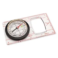 Kompasy - Herbertz Kompas liniowy z lupą, widok 360 stopni, przezroczysta płyta podstawy, skala deklinacji i świecące znaczniki - miniaturka - grafika 1