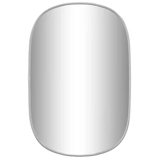 Lumarko Lustro ścienne, srebrne, 60x40 cm - Lustra - miniaturka - grafika 3