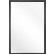 Lustra - Beliani Lustro ścienne 60 x 90 cm czarne MORLAIX - miniaturka - grafika 1