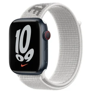 Nike Apple Apple ML373ZM/A Opaska sportowa w kolorze śnieżnobiałym do koperty 45 mm ML373ZM/A - Akcesoria do zegarków - miniaturka - grafika 1