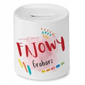 Skarbonki - Dla Vice Prezesa Skarbonka na Urodziny Na Prezent z Nadrukiem ze Zdjęciem + Opakowanie na prezent (wzór 03) - miniaturka - grafika 1