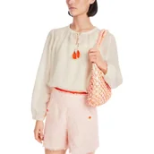 Bluzki damskie - Marc Cain Bluzka | Loose fit - miniaturka - grafika 1