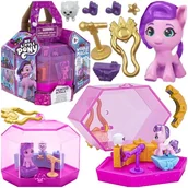 Figurki dla dzieci - MY LITTLE PONY KUCYK PRINCESS PETALS MAGICZNY DOMEK HASBRO FIGURKA KONIK - miniaturka - grafika 1
