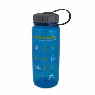 Butelka Pinguin Tritan Slim Bottle 0,65 L blue - ONE SIZE - Butelki filtrujące - miniaturka - grafika 1