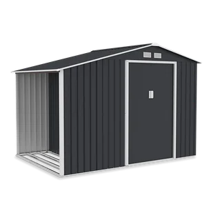 Domek Ogrodowy Drewutnia Madison 278X191Cm Cold Grey - Hardmaister - Altany ogrodowe Domek Ogrodowy Drewutnia Madison 278X191Cm Cold Grey - Hardmaister - Altany ogrodowe - miniaturka - grafika 1