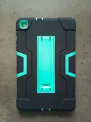 Etui do tabletów - Etui do Samsung galaxy Tab A 8,4 T307 Czarno Turkusowe - miniaturka - grafika 1