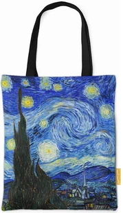 Torba na ramię Gwiaździsta Noc Vincent Van Gogh-ONE SIZE - Torby i wózki na zakupy - miniaturka - grafika 1