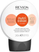 Farby do włosów i szampony koloryzujące - Revlon Nutri Color Filters 400 mandarynka 240ml - miniaturka - grafika 1