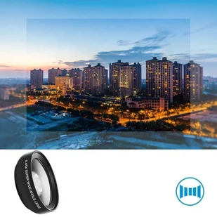 Obiektyw soczewka do telefonu smartfona zestaw 2w1 Alogy Lens klips 0.45X Makro 12.5X szeroki - Pozostałe akcesoria do telefonów - miniaturka - grafika 9