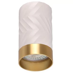 Oprawa sufitowa punktowa GOLDLUX Arras 323583 Biało-złoty - Lampy sufitowe - miniaturka - grafika 1