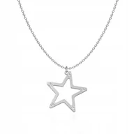Naszyjniki - Naszyjnik z GWIAZDĄ srebro - miniaturka - grafika 1