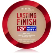 Podkłady do twarzy - Rimmel London Lasting Finish 25H Compact Powder Foundation SPF20 podkład 7 g dla kobiet 007 Golden Beige - miniaturka - grafika 1
