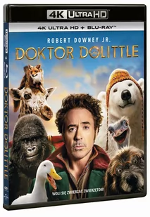 Filmostrada Doktor Dolittle, Blu-ray + Blu-ray 4K Stephen Gaghan - Kino familijne DVD - miniaturka - grafika 1