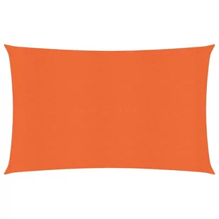 vidaXL Żagiel przeciwsłoneczny, 160 g/m, pomarańczowy, 3,5x5 m, HDPE vidaXL - Parasole ogrodowe - miniaturka - grafika 1