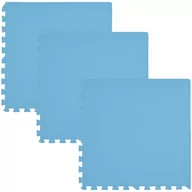 Maty piankowe - Humbi, Mata piankowa/Puzzle piankowe, Błękitna, 1x62x62 cm, 3 szt. - miniaturka - grafika 1
