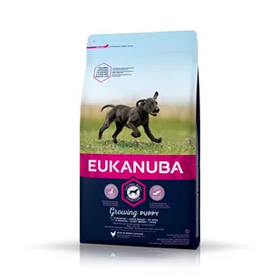 Eukanuba, karma dla psów, Growing Puppy Large &amp, giant breed, 15kg - Sucha karma dla psów - miniaturka - grafika 1