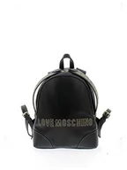 Torebki damskie - Love Moschino Damski plecak Jc4211pp0gkg000, czarny, rozmiar uniwersalny, czarny, jeden rozmiar - miniaturka - grafika 1