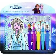Zabawki kreatywne - Alba Moli ZEST KREAT DO KOLOR MARKER DMUCH 5KOL FROZEN PG - miniaturka - grafika 1