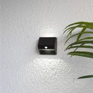 Lampy ogrodowe - Kinkiet solarny LED Wally z up- i downlight - miniaturka - grafika 1