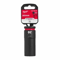 Klucze i nasadki - MILWAUKEE NASADKA UDAROWA 1/2" 20mm DŁUGA - miniaturka - grafika 1