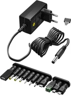 Adaptery i przejściówki - Goobay 64571 adapter zasilający/ inwentor Wewnętrzna 7,2 W Czarny - miniaturka - grafika 1