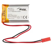 Ładowarki i akumulatory - Akumulator Li-Po LP803040 Akyga AKY0571 3.7V / 1000mAh PCM złącze JST 2-Pin 150mm - miniaturka - grafika 1
