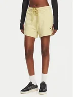 Spodenki damskie - adidas by Stella McCartney Szorty sportowe Stella McCartney True Casuals JI5059 Żółty Loose Fit - miniaturka - grafika 1