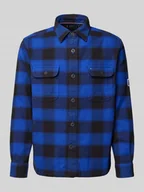 Koszule męskie - Koszula casualowa o kroju regular fit z czystej bawełny - miniaturka - grafika 1