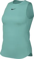Koszulki i topy damskie - Nike Sleeveless Top W Nk One Classic Df Tank, Green Frost/Black, FN2808-300, S - miniaturka - grafika 1