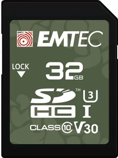 Emtec SD 32GB UHS-I U3 V30 Outdoor - Secure Digital (SD) ECMSD32GHC10OR - Karty pamięci - miniaturka - grafika 1