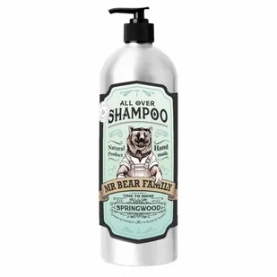 Mr Bear Family All Over Shampo Springwood (1000ml) - Szampony do włosów - miniaturka - grafika 1