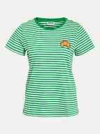 Koszulki i topy damskie - Noisy May T-Shirt 27025691 Zielony Regular Fit - miniaturka - grafika 1
