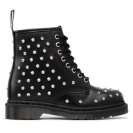 Glany damskie - Glany Dr. Martens 1460 Stud 27040001 Czarny - miniaturka - grafika 1