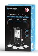 Akcesoria medyczne - Balanssen elektrostymulator mięśni 3w1 Tens Ems Masaż - miniaturka - grafika 1