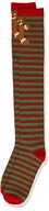 Skarpetki damskie - Urban Classics Damskie skarpety świąteczne za kolana, Czerwony/Zielony, 39-42 EU - miniaturka - grafika 1