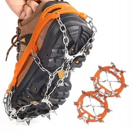 Skarpetki dla dzieci - RACZKI ŁAŃCUCHY DO BUTÓW na lód kolce uniwersalne antypoślizgowe trekking - miniaturka - grafika 1