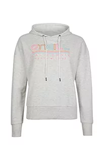 Bluzy damskie - Hoody O'Neill O'Neill Damska bluza z kapturem All Year Sweat (2 sztuki), 8101 biały (White Melee), M/L 1P6438 - grafika 1