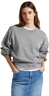 Pepe Jeans Sukienka damska, Szary (szary Marl), S - Sukienki - miniaturka - grafika 1