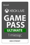 Kody i doładowania cyfrowe - Microsoft Xbox Game Pass Ultimate 1 miesiąc - miniaturka - grafika 1