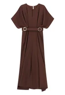 Sukienki - Abito lungo elegante con cintura in vita e spacco laterale Donna Imperial - miniaturka - grafika 1